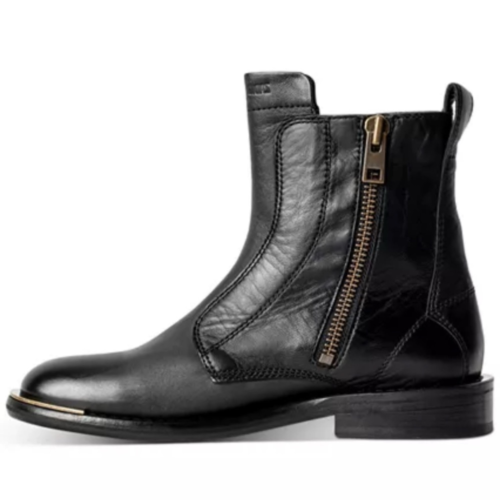 Zadig & Voltaire Laureen Metal Toe Ankle Boots NWOT Size 37 - Picture 8 of 9
